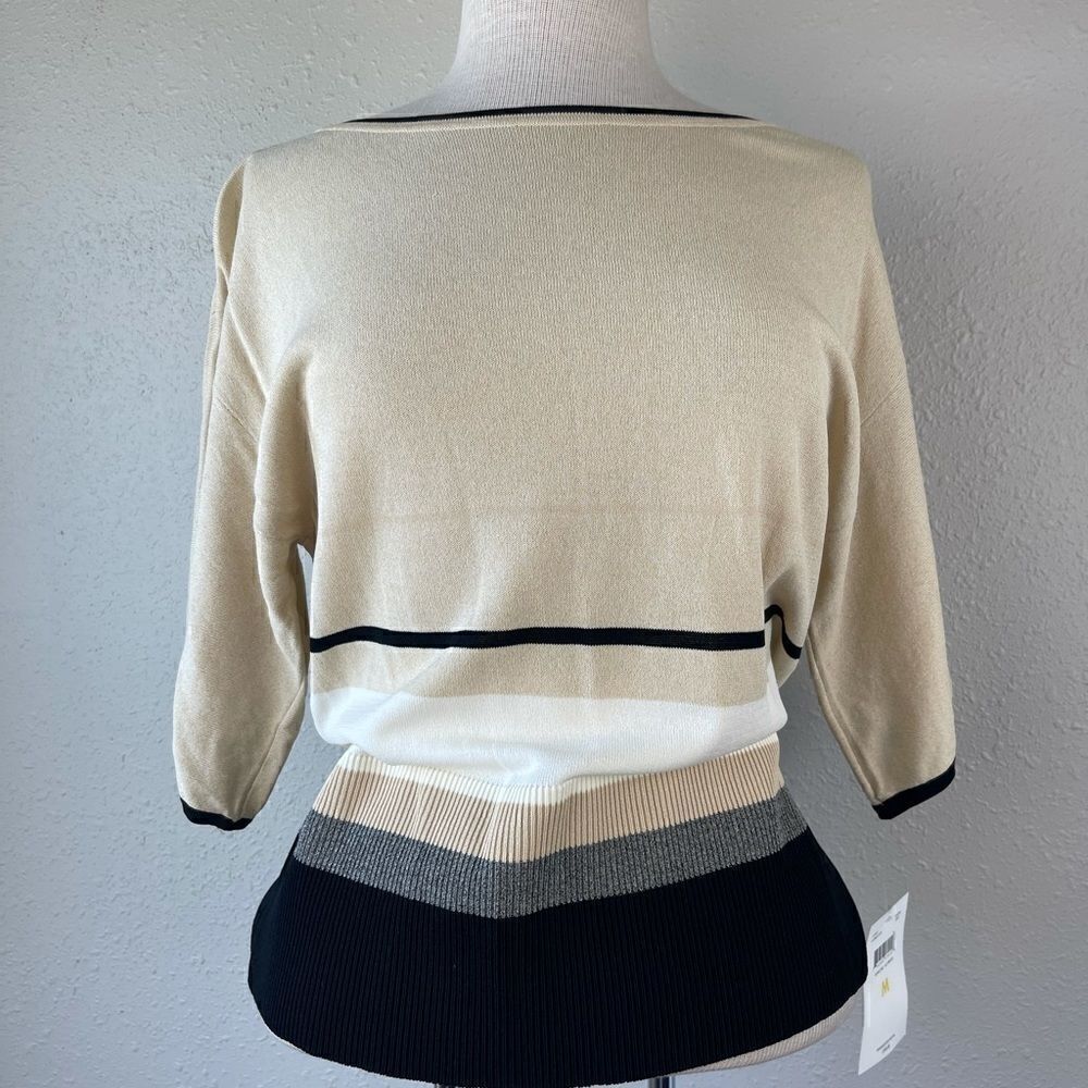 NWT Emma James Women’s Top Size M